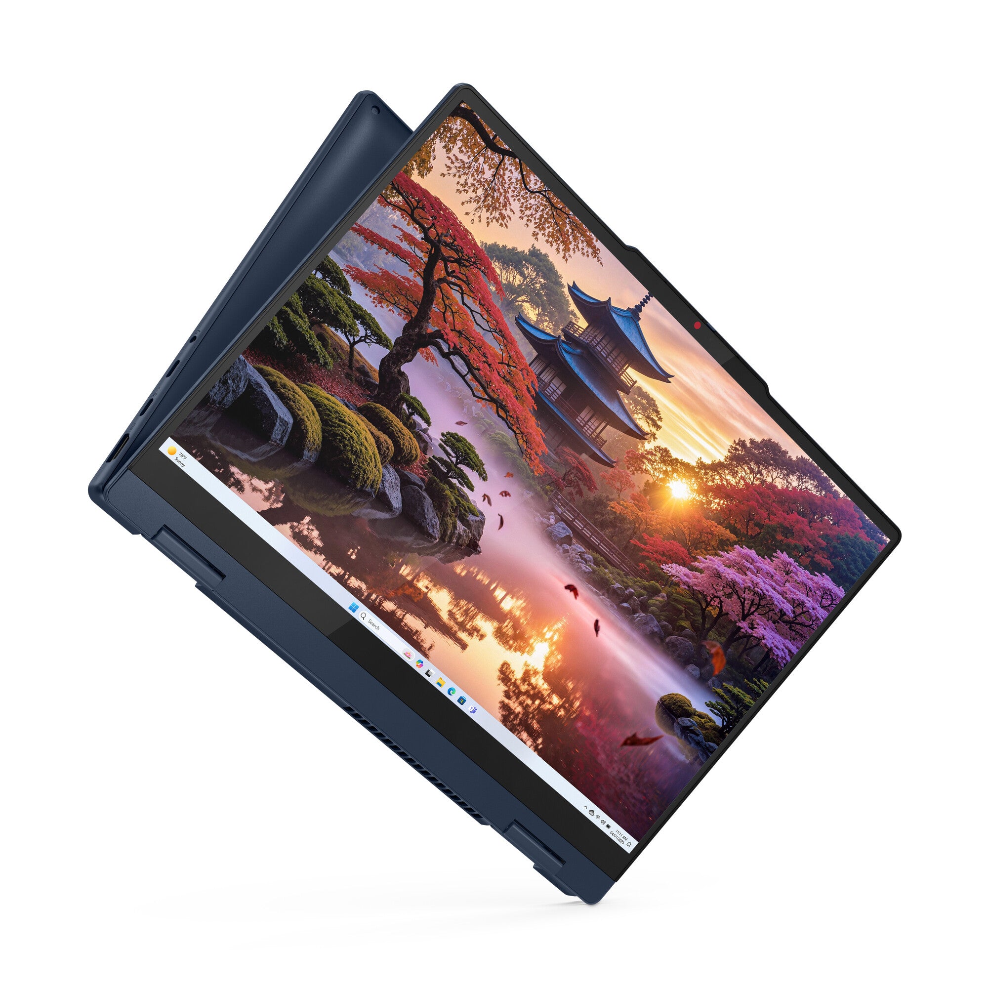 Lenovo IdeaPad 5 2-in-1 14AKP10 Copilot+ PC AMD Ryzen AI 7 350 Híbrido (2-en-1) 35.6 cm (14") Pantalla táctil WUXGA 16 GB 512 GB SSD Wi-Fi 7 (802.11be) Windows 11 Home Español Azul