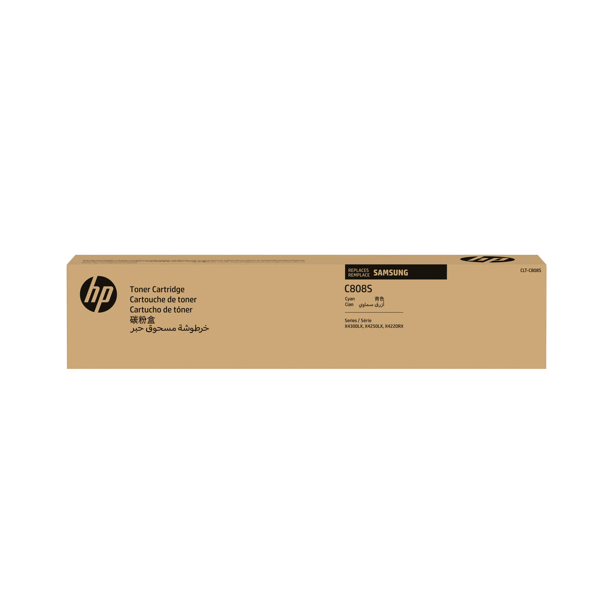 Samsung Cartucho de tinta original HP CLT-C808S, cian