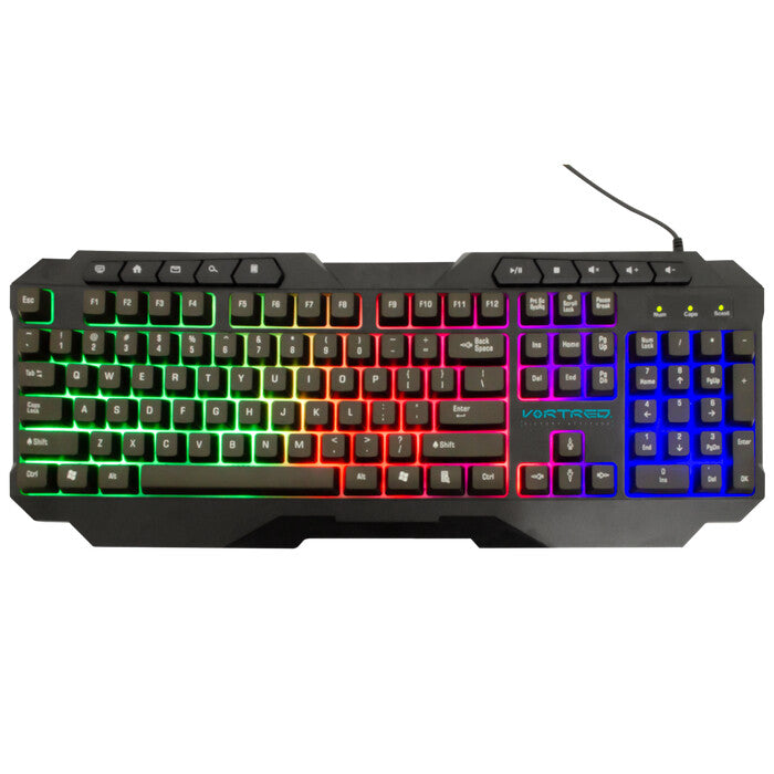Perfect Choice V-930655 teclado Ratón incluido Juego USB Negro