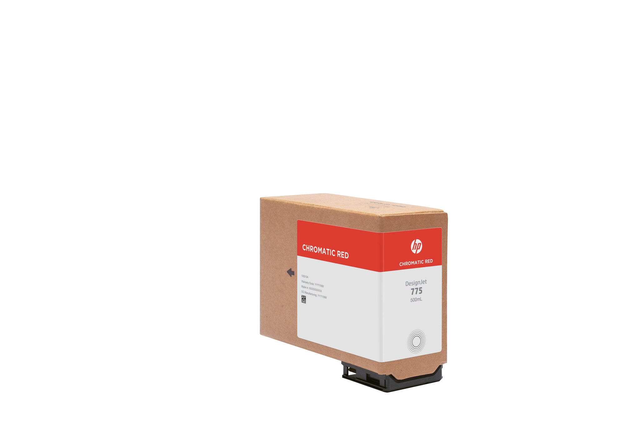 HP Cartucho de tinta roja cromática 775 de 500 ml