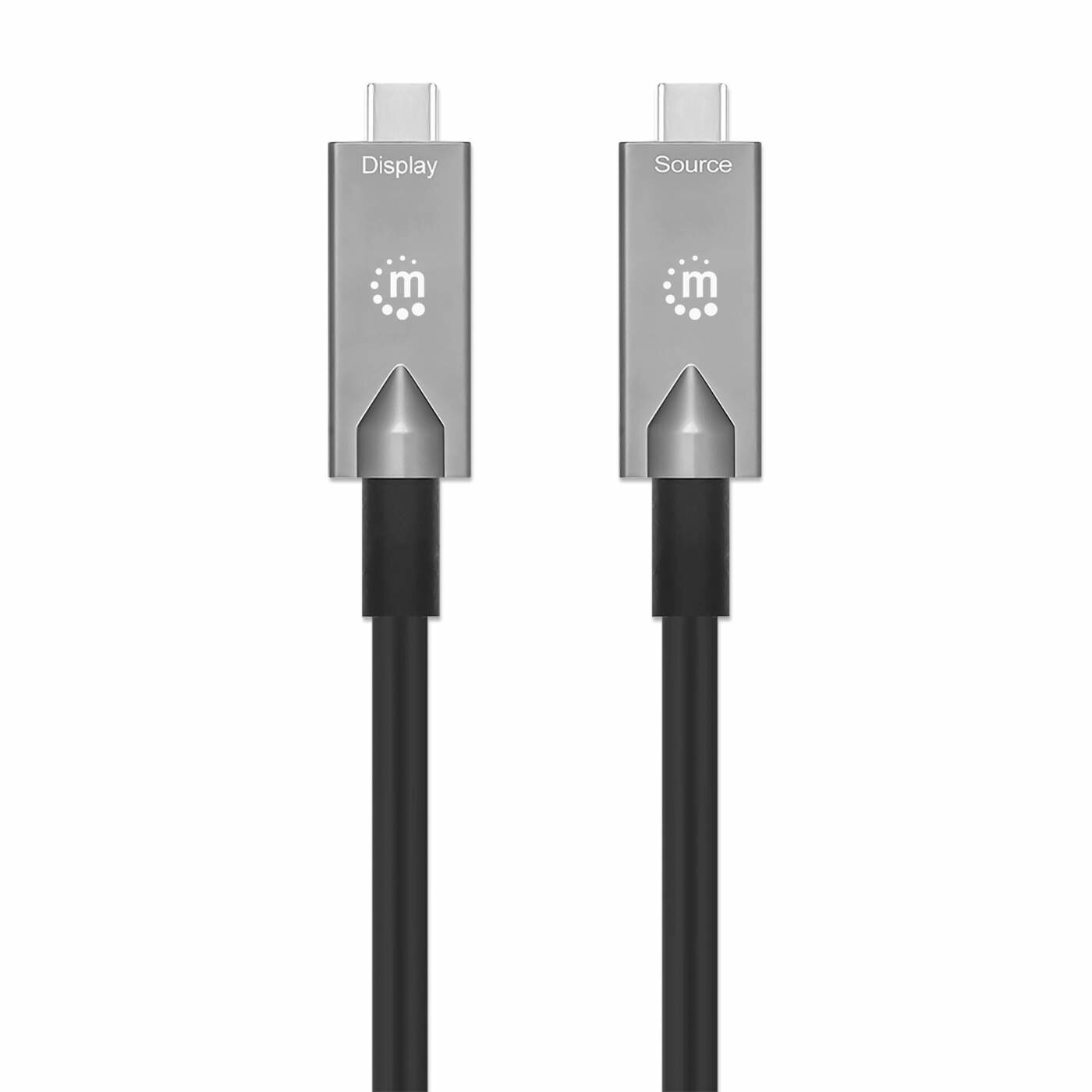 Manhattan 356428 cable USB USB 3.2 Gen 2 (3.1 Gen 2) 10 m USB C 10 Gbit/s 60 W Negro
