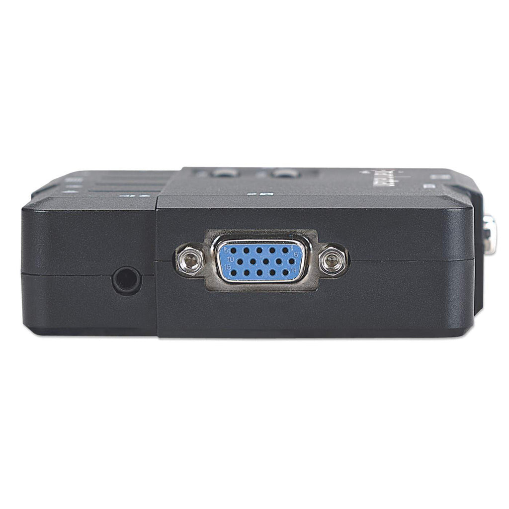 Manhattan Switch KVM Compacto de 2 Puertos