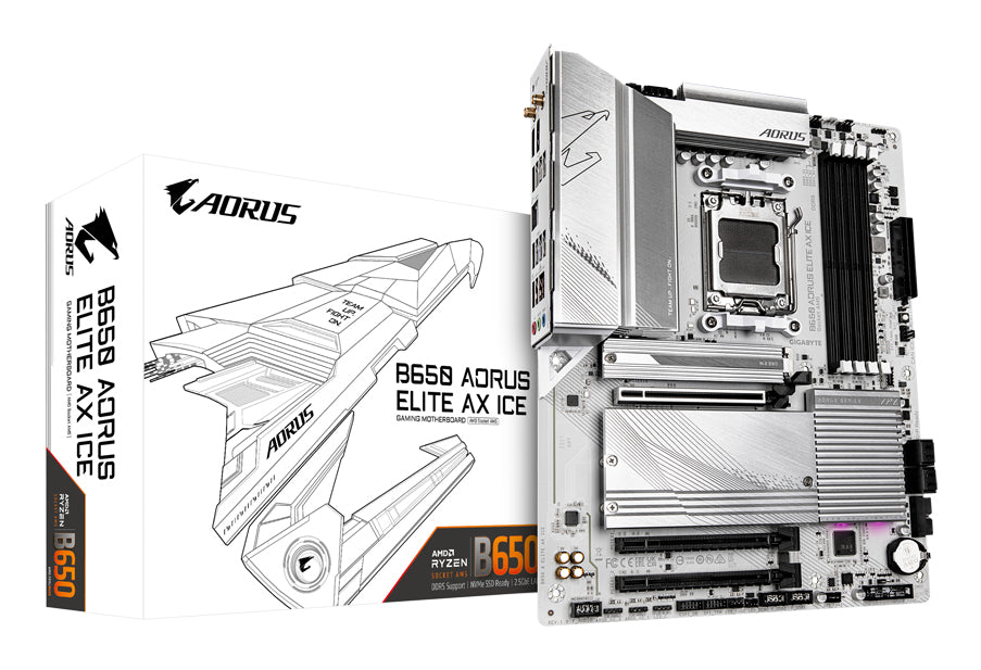 Motherboards GIGABYTE B650 A  ELITE AX  ICE