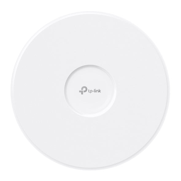 Punto de Acceso Omada / Wi-Fi 7 BE22000 MU-MIMO 4x4 / 2 Puertos 10 Gbps / Mesh Omada / Operaciones Multiencale (MLO) / Configuración por Controlador o Stand-Alone / Para Montaje en Techo/pared / Alimentación PoE++