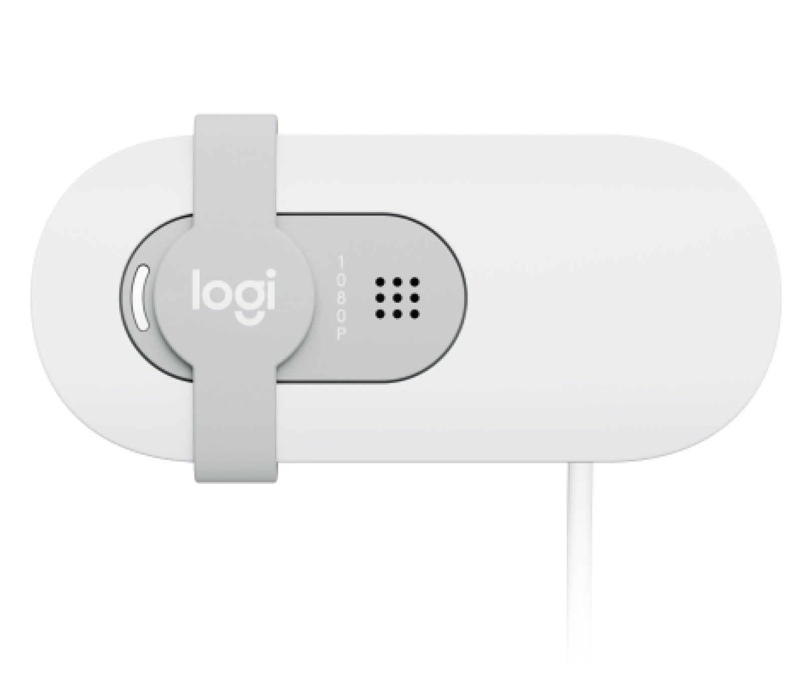 Cámara Web Logitech Brio 100 RTL Full HD 1080p Micrófono Integrado Conectividad USB Color Blanco