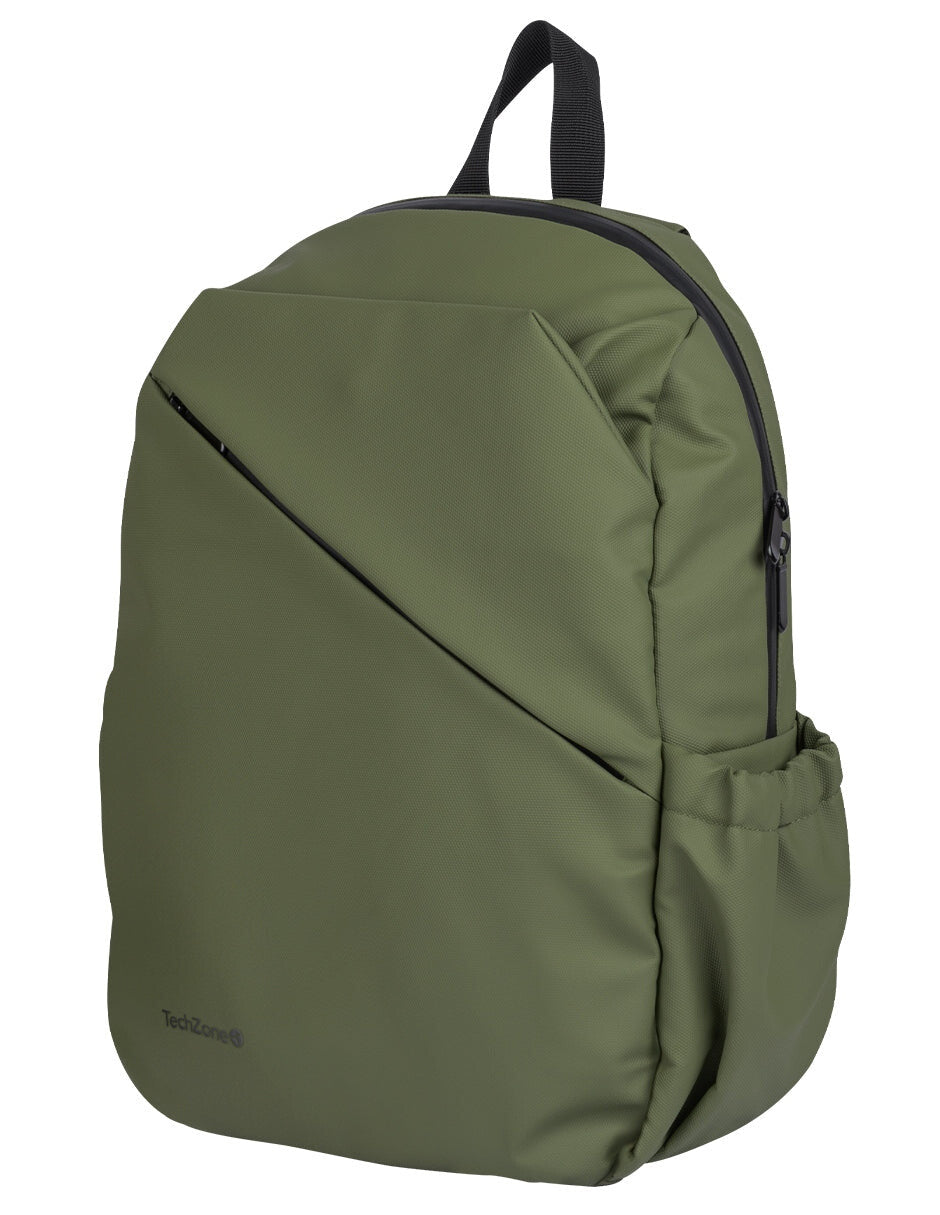 TechZone TZLBP29-V mochila Verde Poliéster