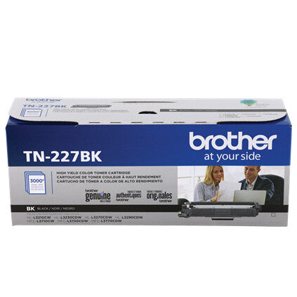 Brother TN-227BK cartucho de tóner 1 pieza(s) Original Negro