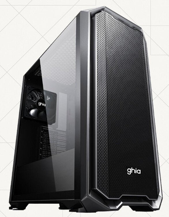 Ghia PCGHIA-3614 PC/estaciòn de trabajo 16 GB DDR5-SDRAM 1 TB SSD Windows 11 Pro Negro