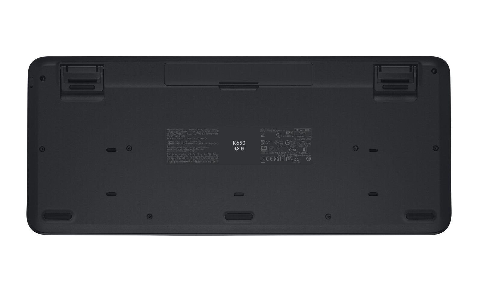 Logitech 920-010910 teclado Oficina Bluetooth QWERTY Español Grafito