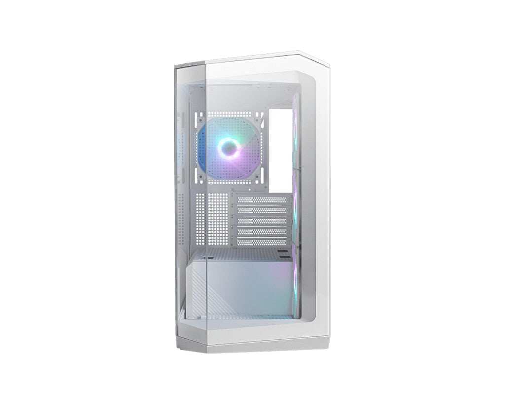 MSI MAG PANO M100R PZ Micro Tower Blanco