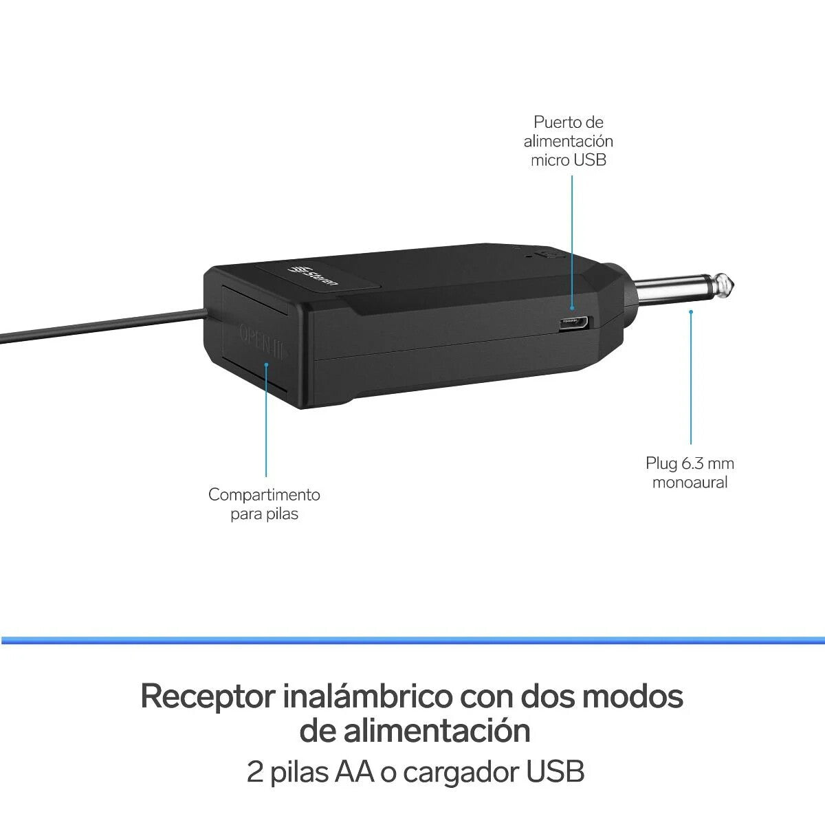 Steren MIC-288R micrófono Negro Micrófono para escenarios y espectáculos