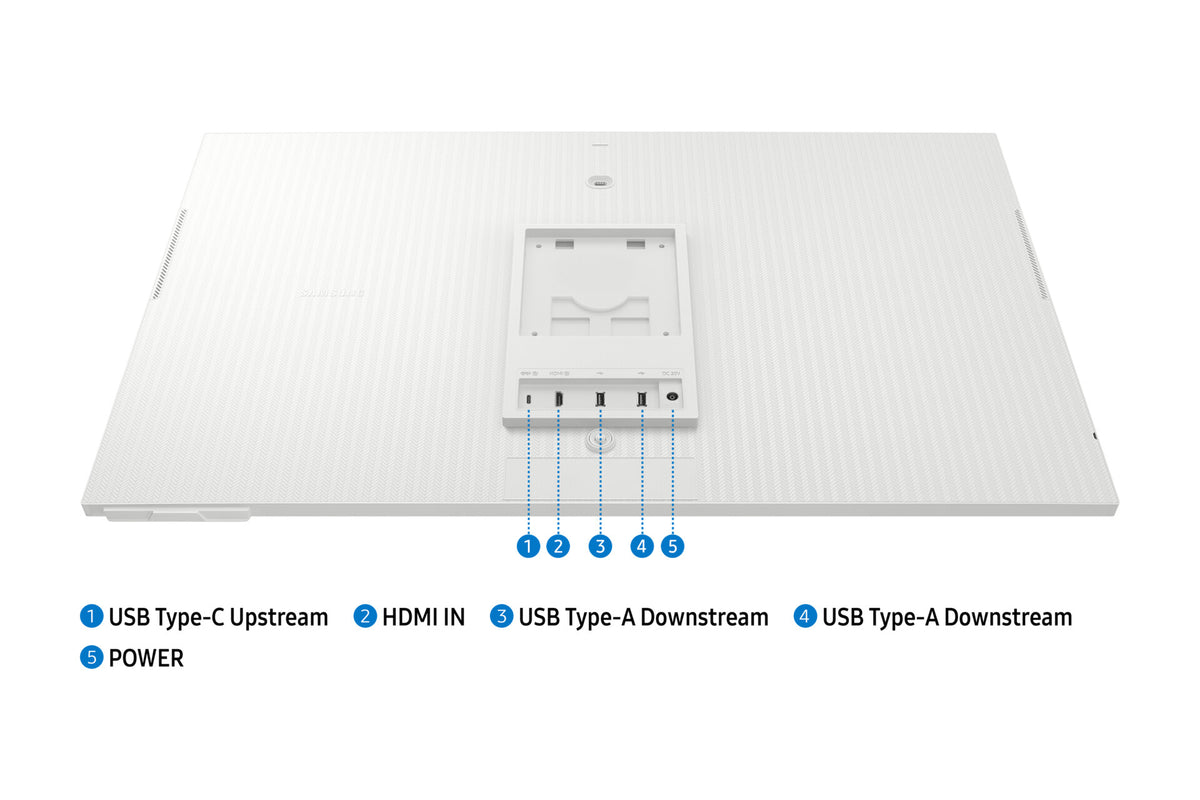 Samsung M8 LS32FM801ULXZX monitor de computadora 81.3 cm (32") 3840 x 2160 Pixeles 4K Ultra HD LCD Blanco
