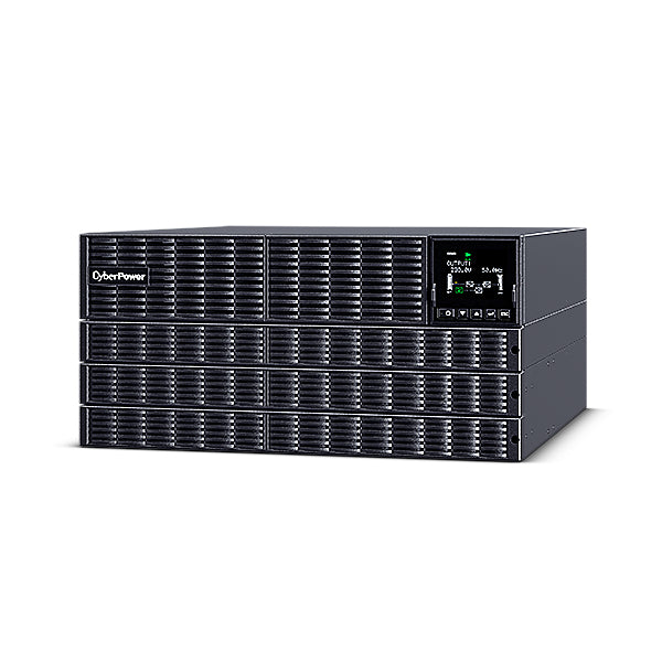 NO BREAK CYBERPOWER (OLS10KERT5U) 10000 VA/ 10000 WATTS, DOBLE CONVERSION EN LINEA (ONLINE), RACK/TORRE, 2 X NEMA L6-20R, 2 X NEMA L6-30R,