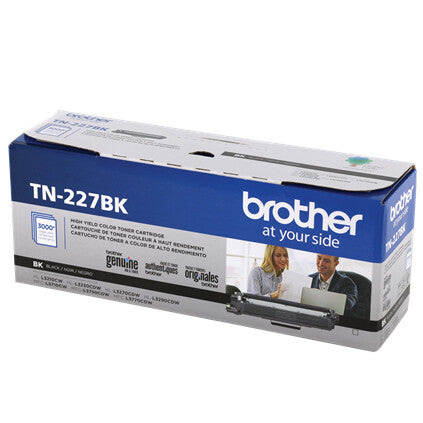 Brother TN-227BK cartucho de tóner 1 pieza(s) Original Negro