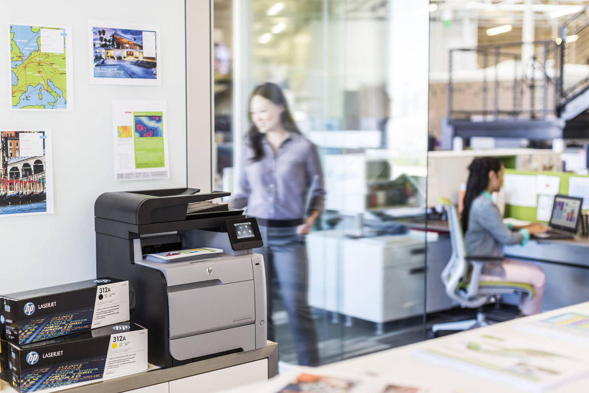 HP Cartucho de tóner LaserJet 312A, cian