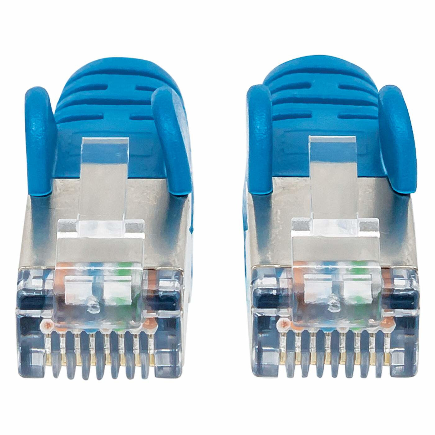 Intellinet Cable de Red Cat6a S/FTP, 0.9 m, Azul
