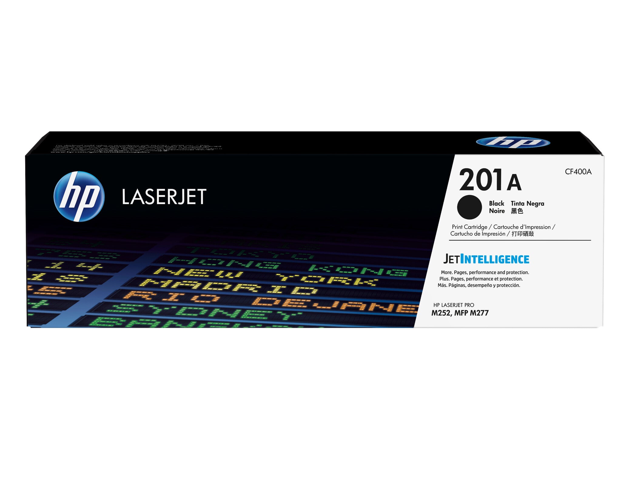 HP Cartucho de tóner original LaserJet 201A negro