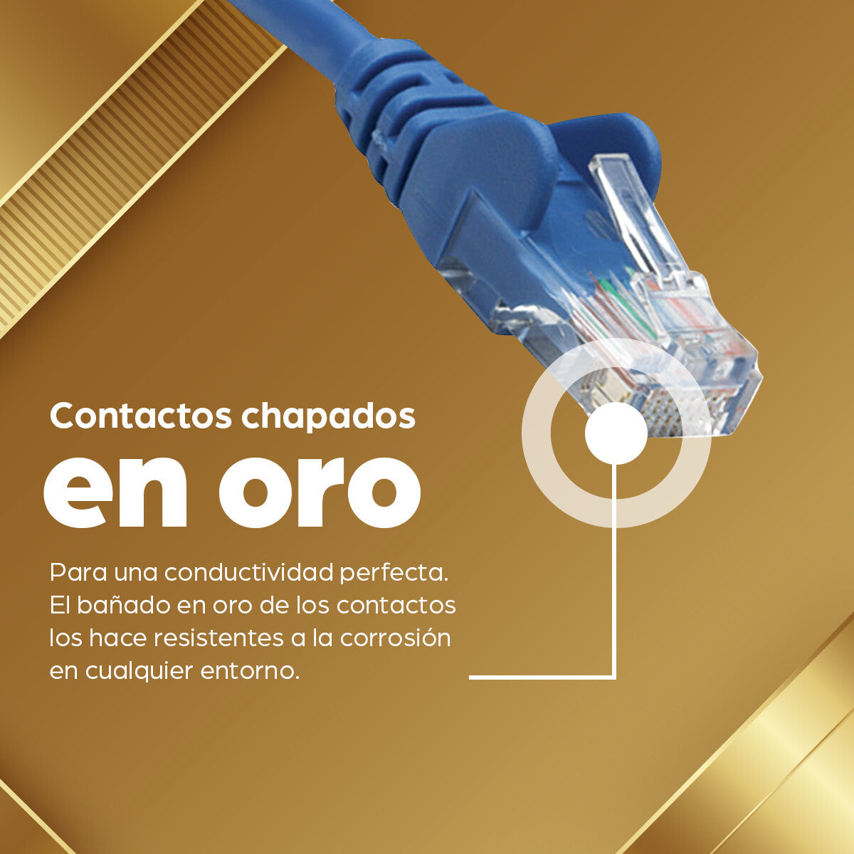 Intellinet Cable de red, Cat6, UTP