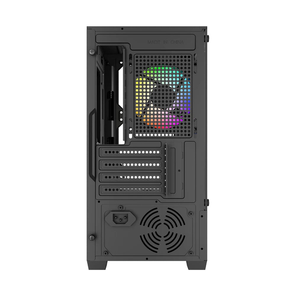 Balam Rush BR-943888 gabinete de computadora Mini Tower Negro