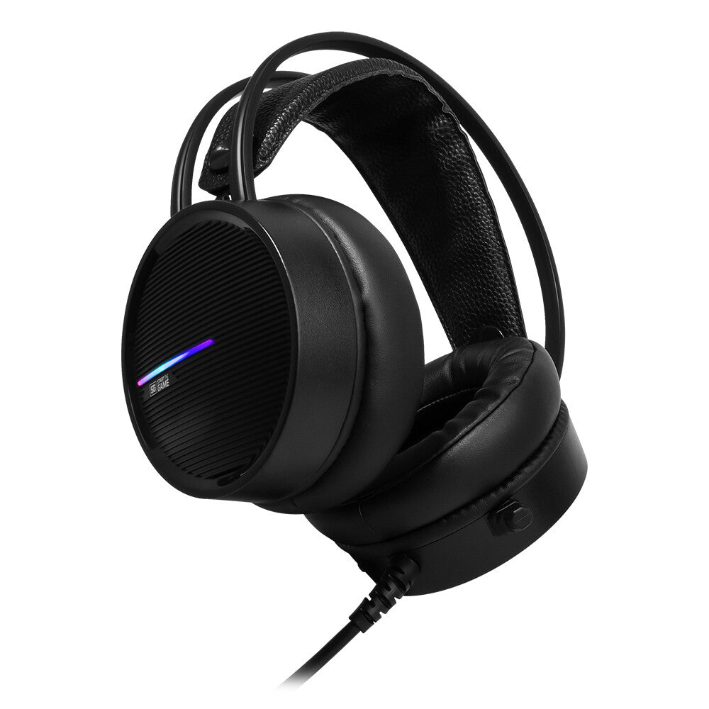 Vorago HS-502 audífono y auriculare Auriculares Alámbrico Banda para cuello Juego Negro