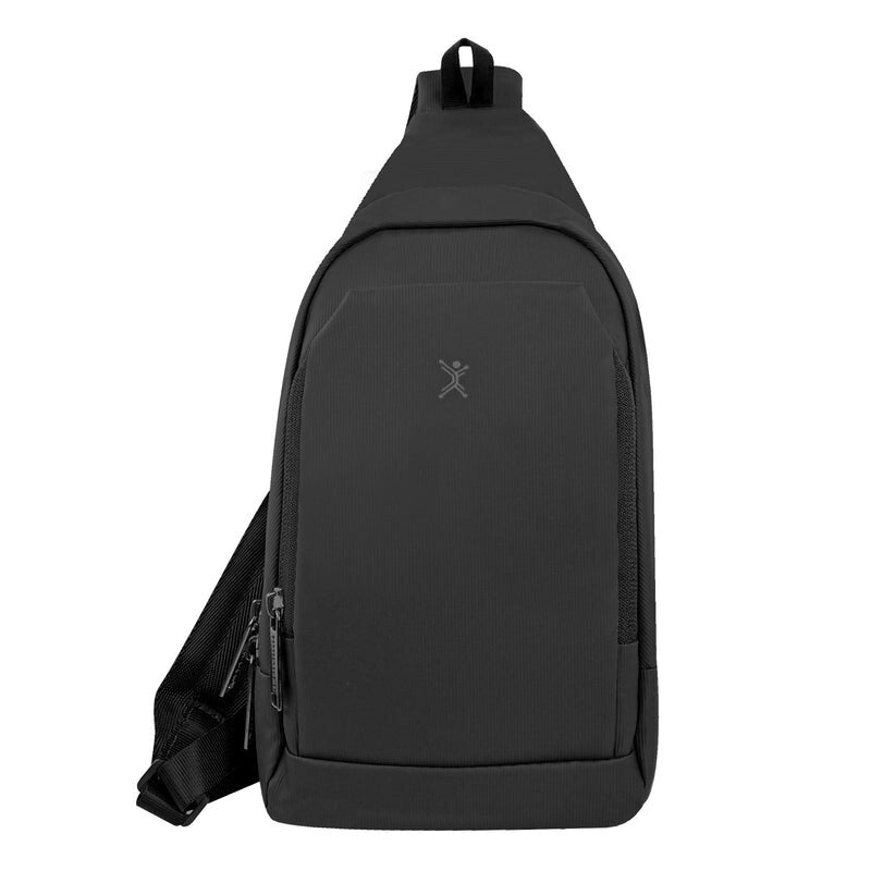 Perfect Choice PC-085041 bolsa de mano y de hombro Poliéster Negro Unisex Bolsa cruzada