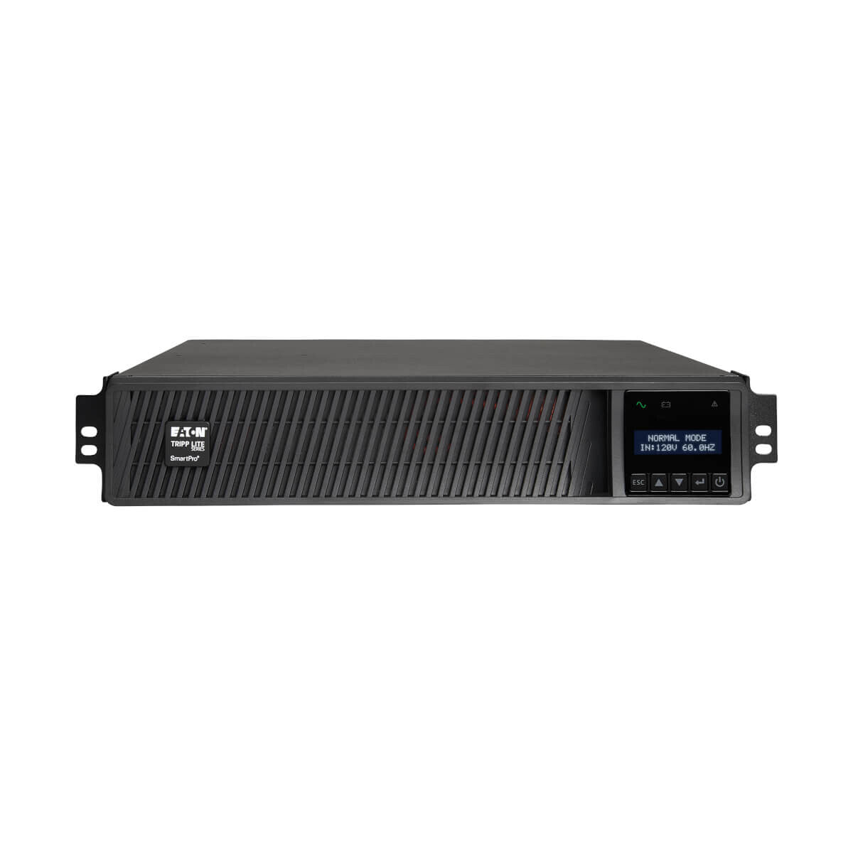 Tripp Lite SMART1500RMXL2U SMARTPRO 1440VA 1440 W 120 V UPS de línea interactiva con onda senoidal - 8 tomas de corriente, autonomía extendida, opción de tarjeta de red, LCD, USB, DB9, montaje en rack/torre de 2U.