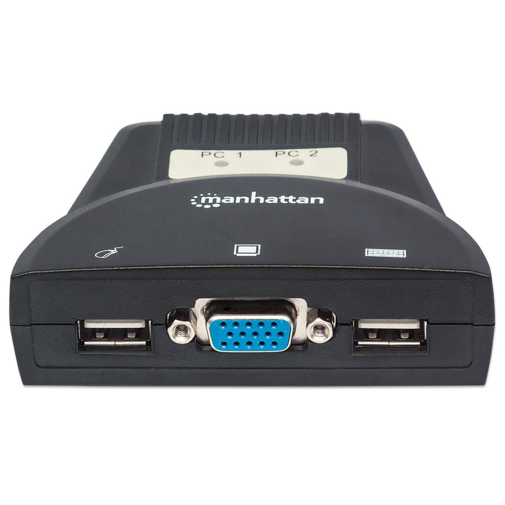 Manhattan Mini Switch KVM de 2 puertos