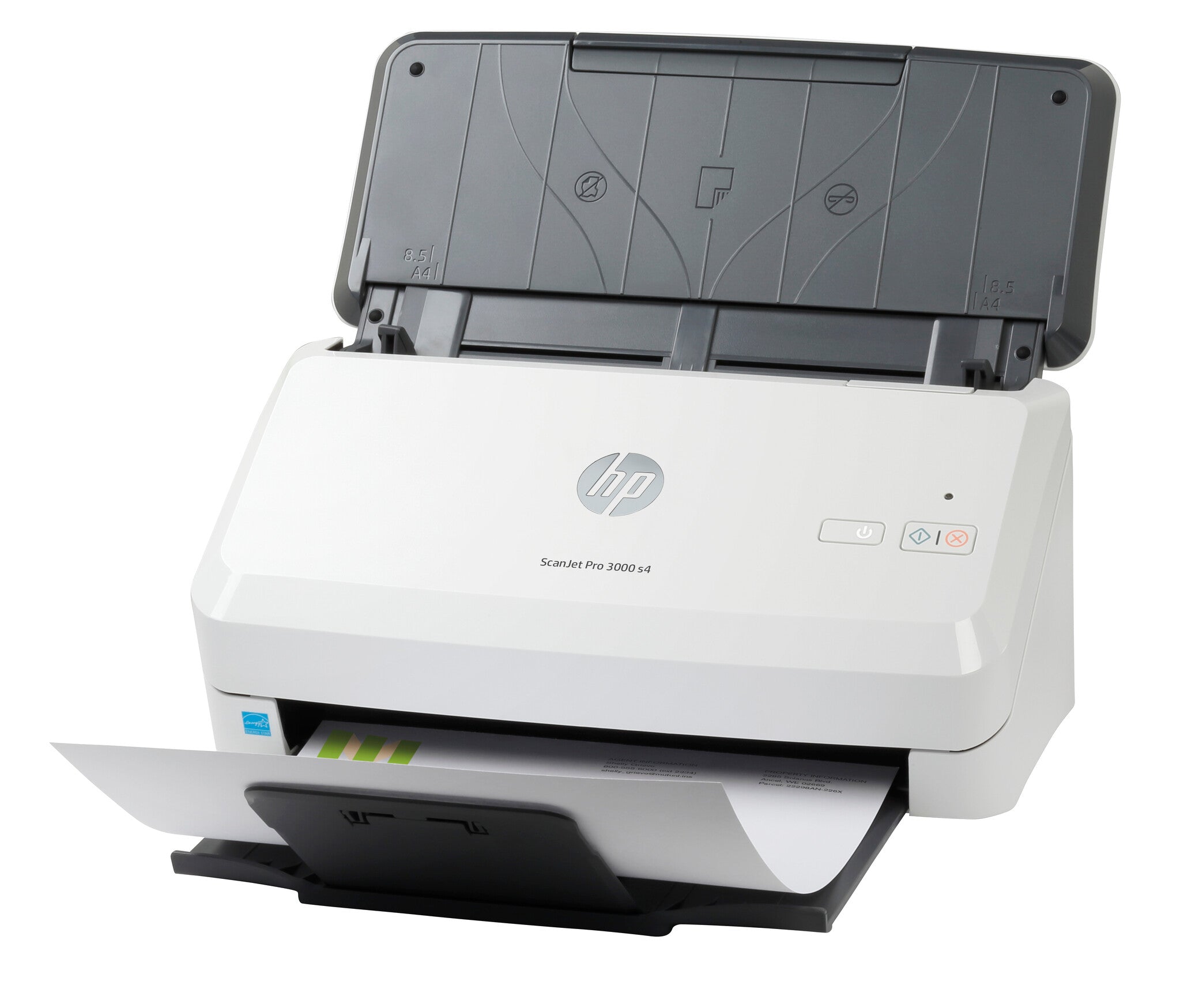 HP ScanJet Pro 3000 s4 Escáner alimentado con hojas 600 x 600 DPI A4 Negro, Blanco