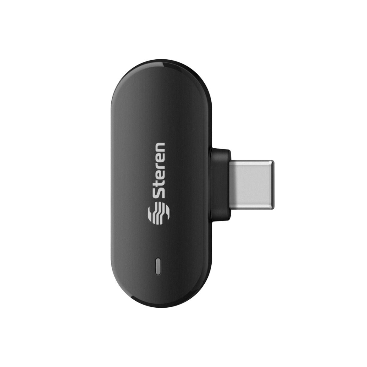 Steren MIC-9050 micrófono Negro Micrófono de solapa/Lavalier