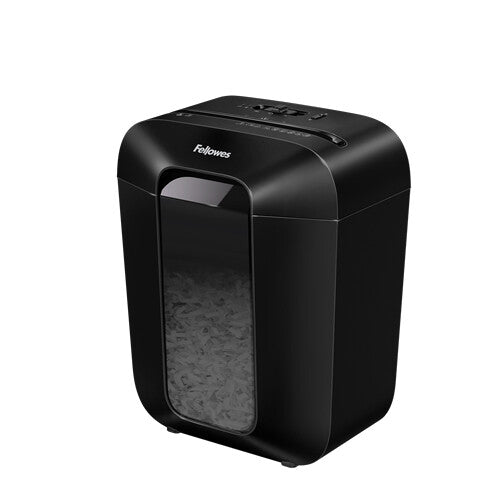 Fellowes LX50 trituradora de papel Trituración cruzada 22 cm Negro