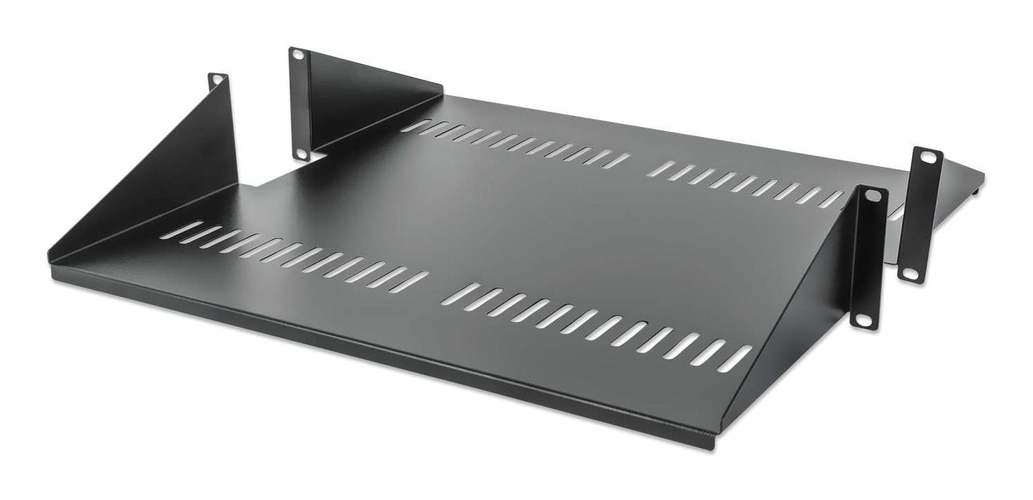 CHAROLAS/INTELLINET/714877/CHAROLA RACK 19, DOBLE LADO 2U, 45CM VENTILACIÓN. 25KG