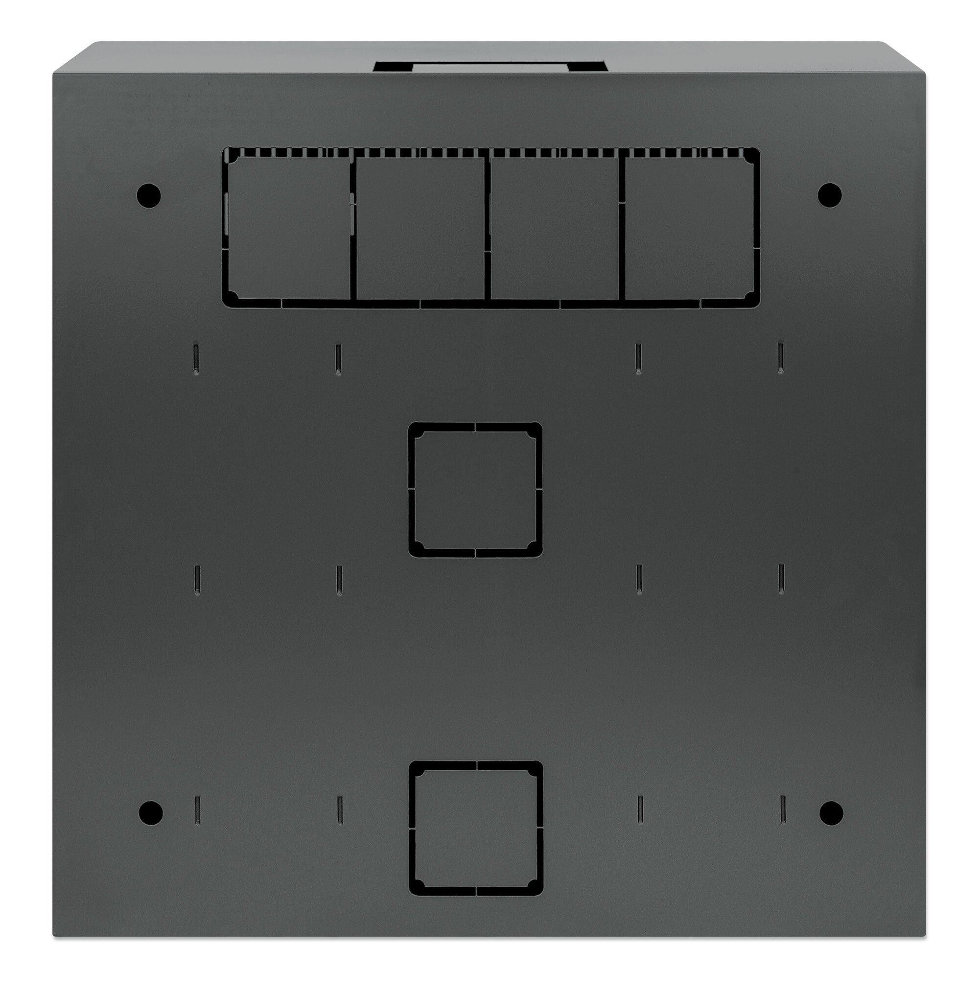 Intellinet 713689 armario rack 2U/4U Bastidor de pared Negro