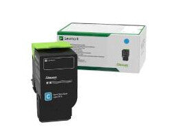Lexmark 78C4UC0 cartucho de tóner 1 pieza(s) Original Cian
