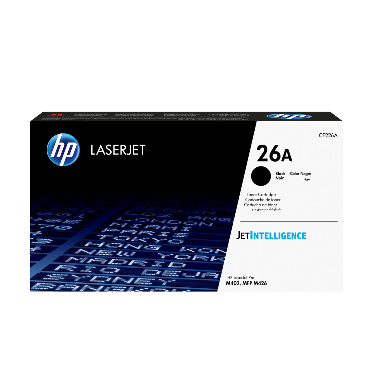 HP Cartucho original de tóner negro LaserJet 26A