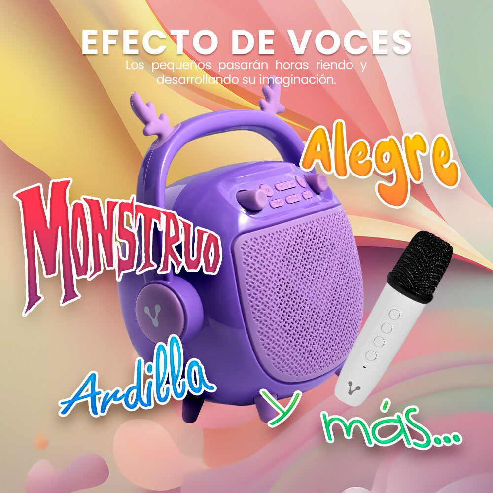 Vorago BSP-205 altavoz portátil y para fiesta Altavoz portátil estéreo Púrpura 10 W
