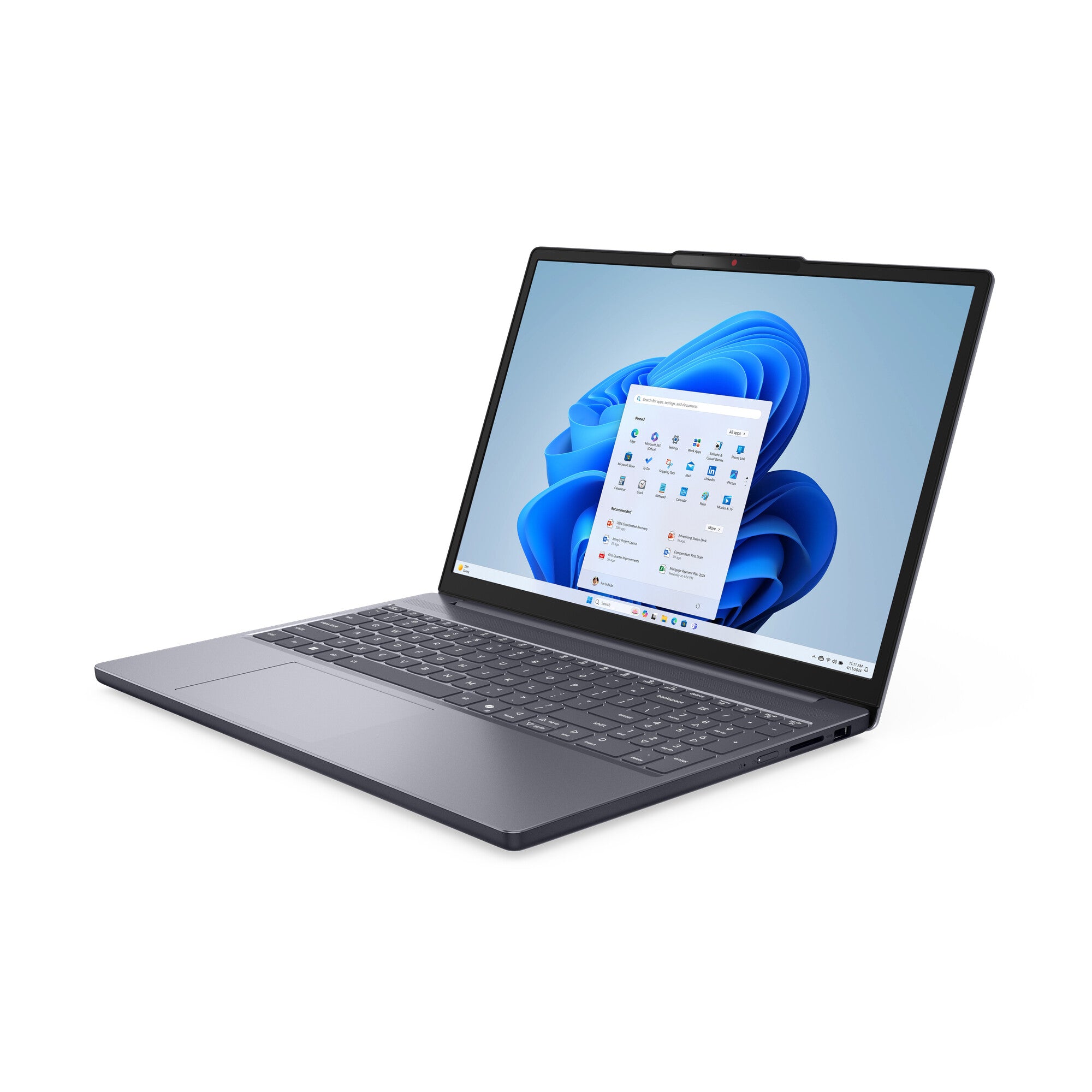Lenovo IdeaPad Slim 3 15IRH10 Intel® Core™ i5 i5-13420H Computadora portátil 38.9 cm (15.3") Pantalla táctil WUXGA 24 GB DDR5-SDRAM 512 GB SSD Wi-Fi 6 (802.11ax) Windows 11 Home Inglés Gris