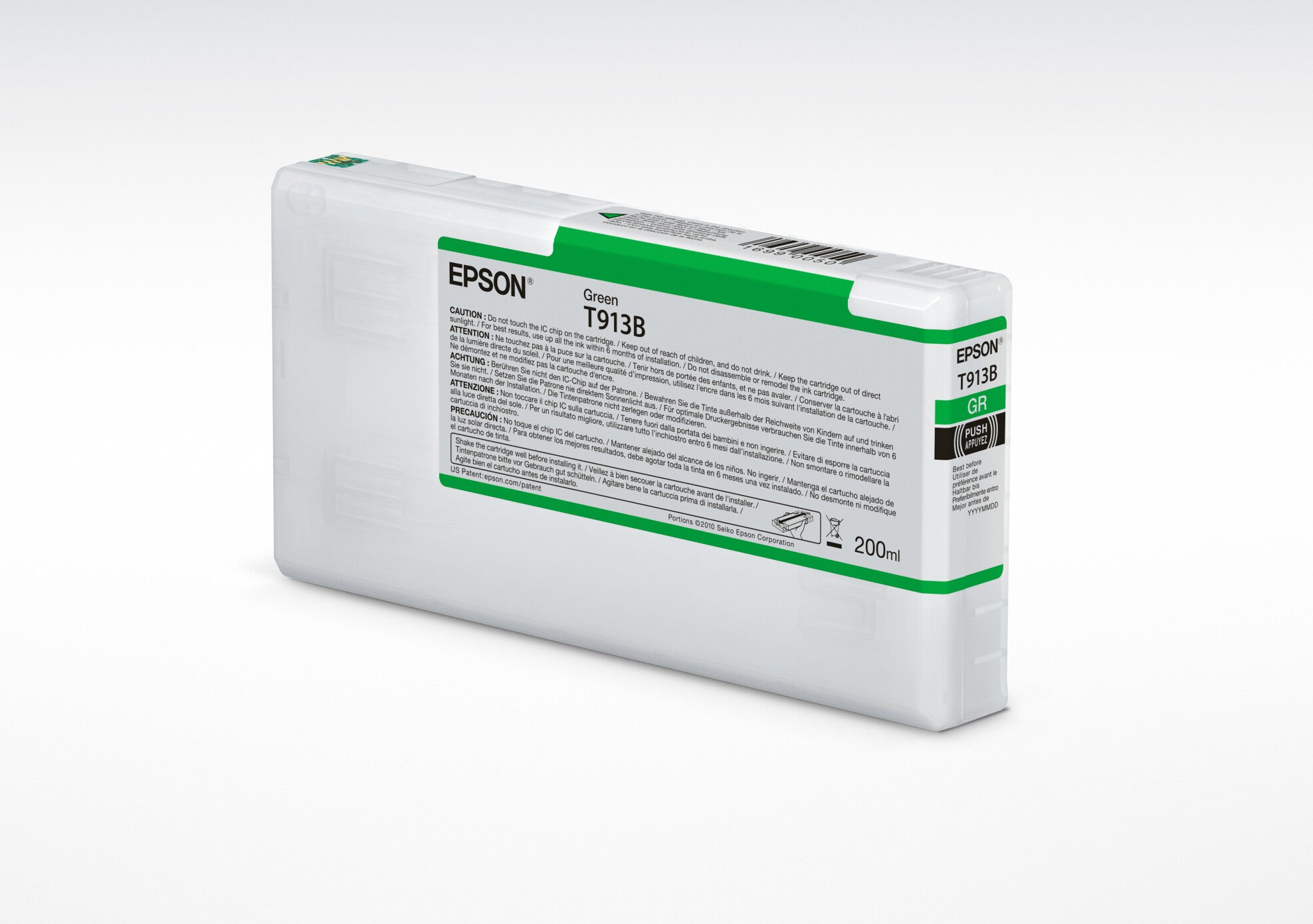 Epson T913B cartucho de tinta 1 pieza(s) Original Rendimiento estándar Verde