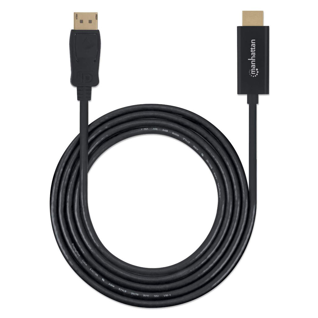 Manhattan Cable DisplayPort a HDMI 1080p
