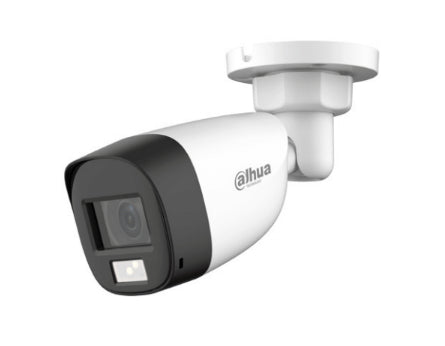 CAMARA ANALOGA/DAHUA/ HAC-HFW1500CL-IL-A / BULLET DE 5 MP/ ILUMINACION DUAL INTELIGENTE FULLCOLOR/ LENTE DE 2.8MM/ 106GRDS DE APERTURA/ 20 MTS DE IR Y LUZ VISIBLE/ MICROFONO INTEGRADO/ IP67