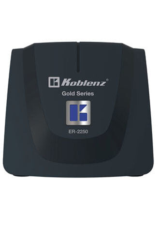 Koblenz ER-2250 regulador de voltaje 8 salidas AC Negro