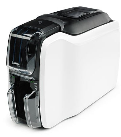 Impresora Zebra ZC100 a una cara Kit: App CardStudio 2.0(estandar) 200 PVC cinta YMCKO (200 imagenes)  cable USA y USB