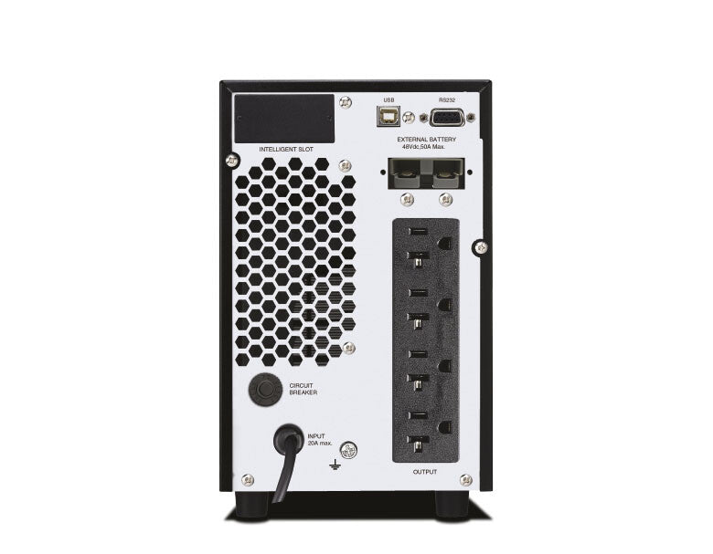 CDP UPO11-2 sistema de alimentación ininterrumpida (UPS) Doble conversión (en línea) 2 kVA 1800 W 4 salidas AC