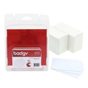 Evolis CBGC0020W tarjeta de plástico en blanco