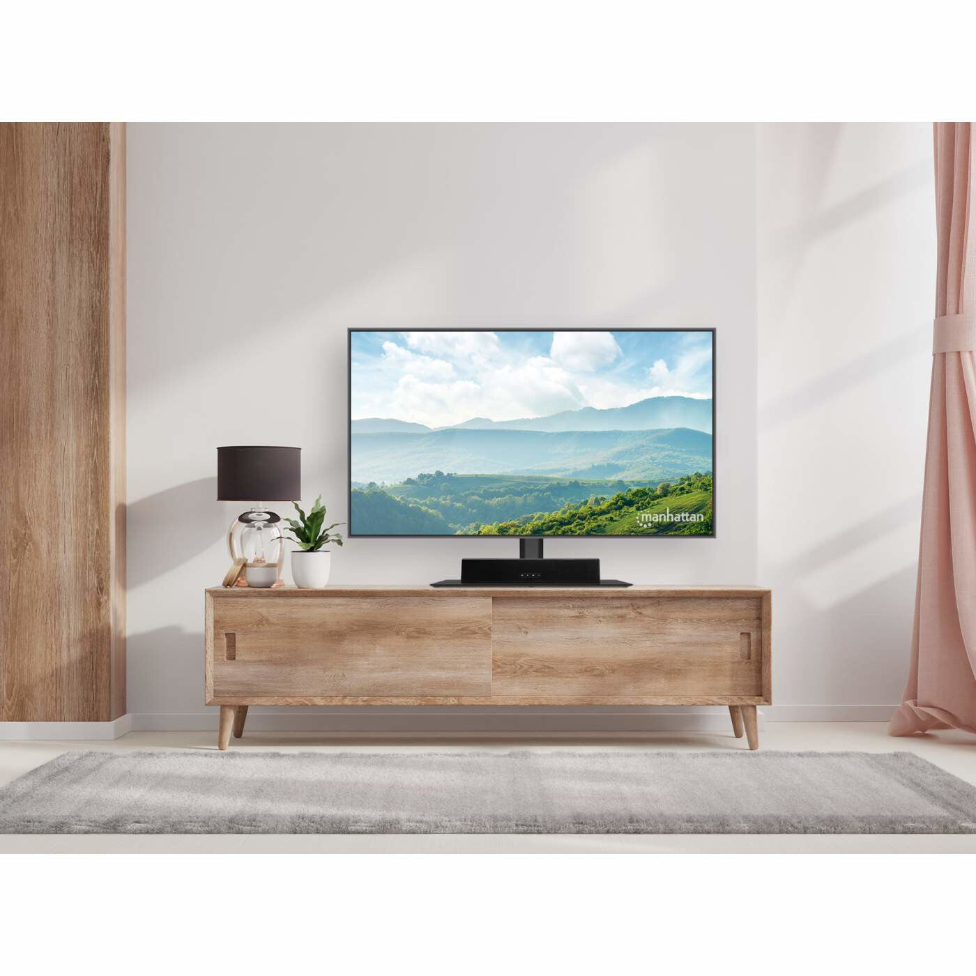 Manhattan Soporte de montaje de TV, con altura ajustable