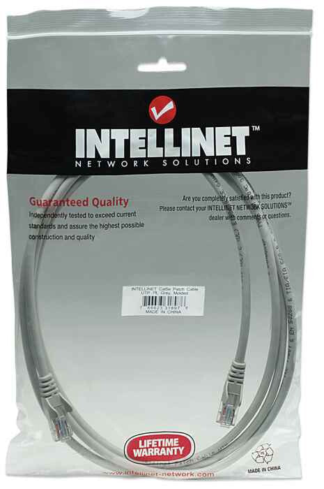 Intellinet Cable de red, Cat5e, UTP