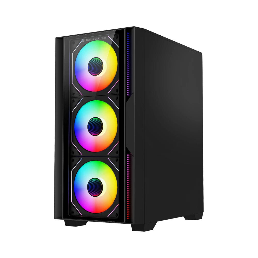 Balam Rush BR-943888 gabinete de computadora Mini Tower Negro