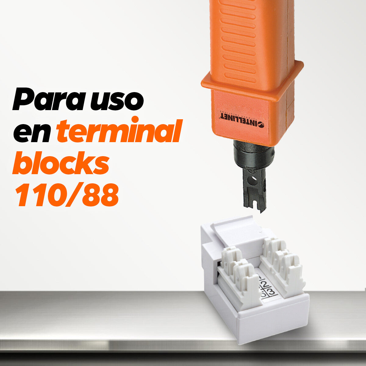 Intellinet Herramienta de Impacto para Terminal Block