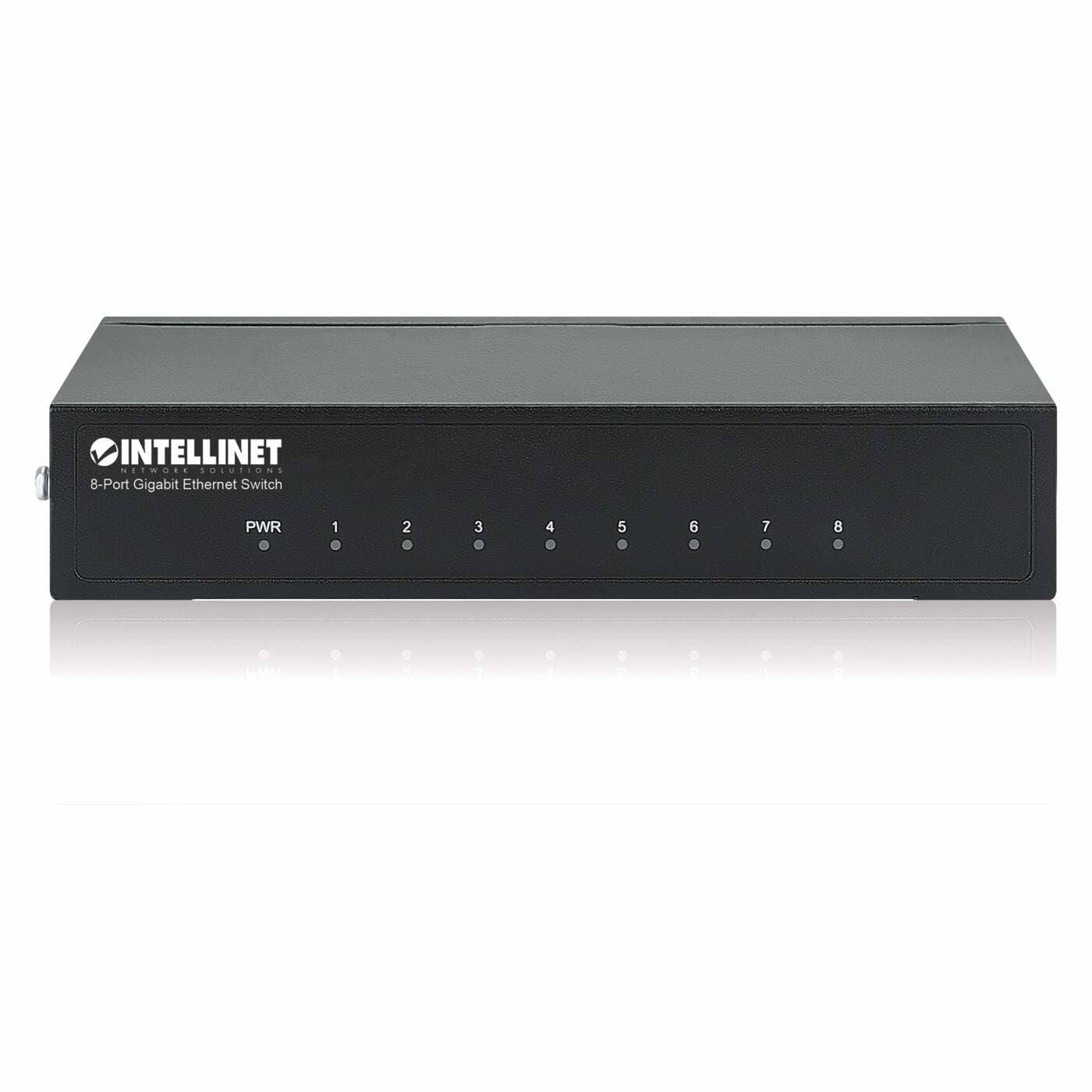 Intellinet Switch de Escritorio Gigabit Ethernet de 8 puertos