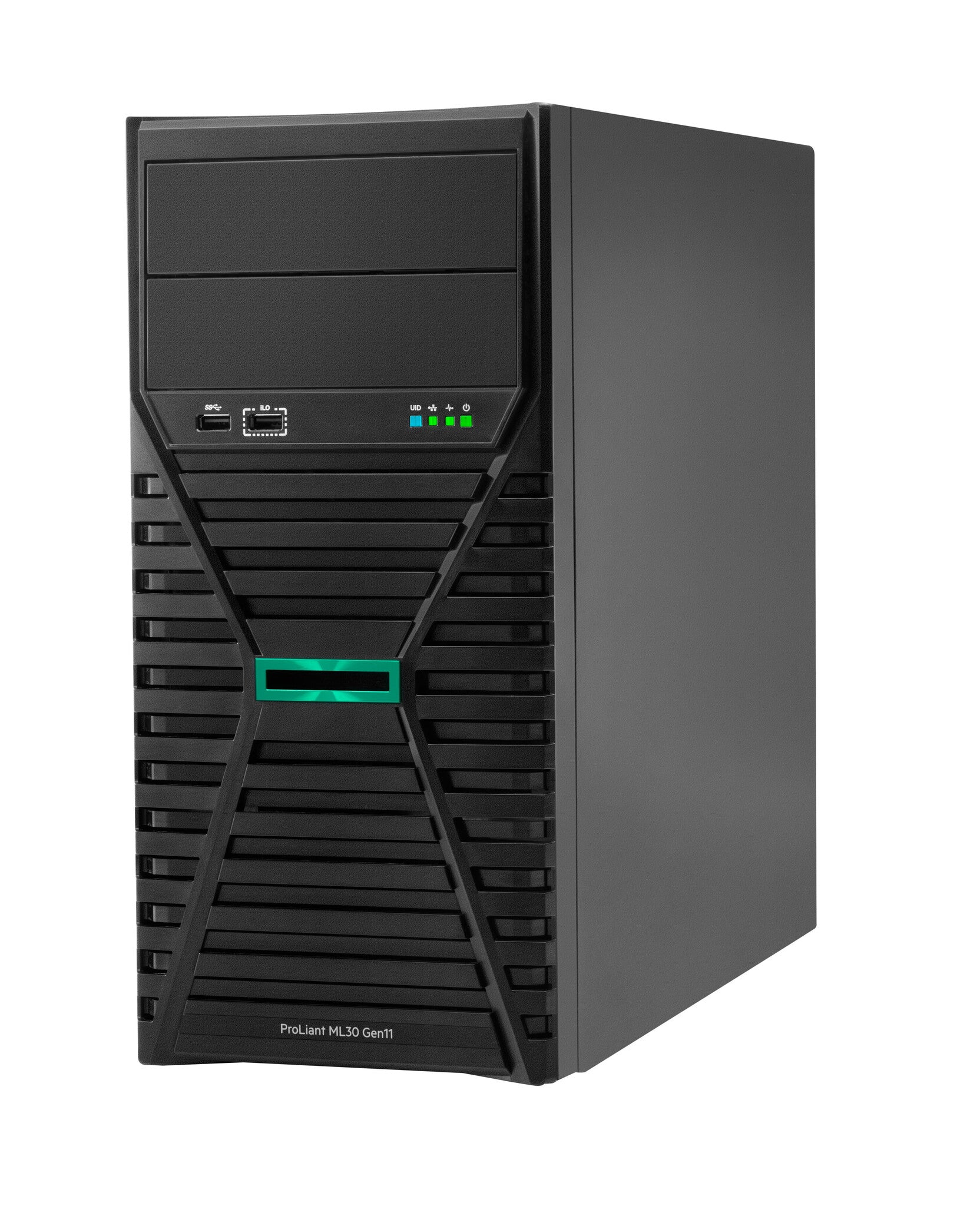 HPE ProLiant ML30 Gen11 6325P 3.5GHz 4c 1P 1x32GB-U 4LFF-NHP 2x1TB SATA HDD 1x350W PS LA Server