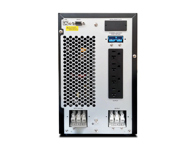 CDP UPO11-3 sistema de alimentación ininterrumpida (UPS) Doble conversión (en línea) 3 kVA 2700 W 4 salidas AC
